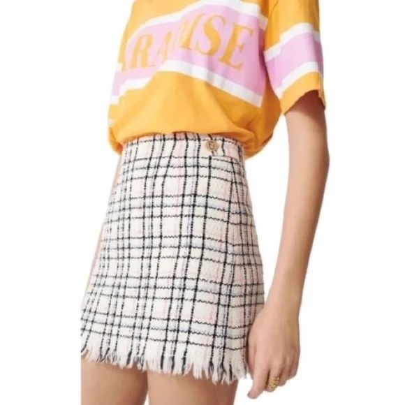 Maje - Jianey Tweed Mini Skirt - Size 34 - Picture 2 of 9